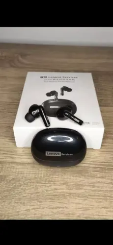 Fones de ouvido sem fio Lenovo LE257 TWS BLUETOOTH 6.0 ORIGINAL LACRADO