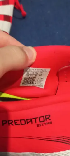 Chuteira adidas predator,campo 11