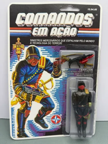 Comandos em Ação Estrela Terrork Agentes da Força Destro piloto D.E.M.O.N.