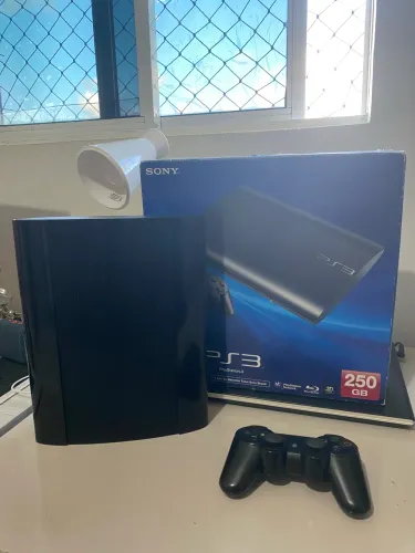 Ps3 super Slim na caixa