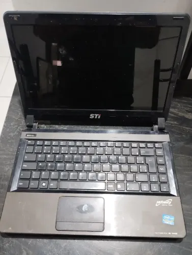 Notebook STI 1442 core i5 no estado