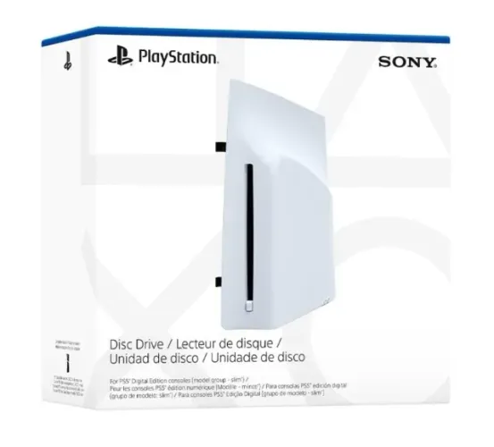 [LACRADO] Leitor de Disco Para Playstation 5 Slim ou PS5 Pro, Sony 
