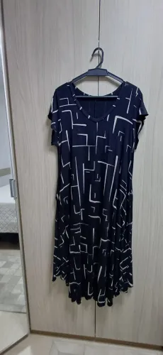 Vestido G2 longo c/bolso