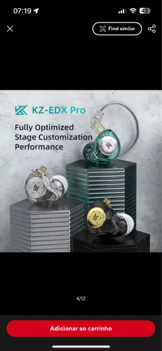 Kz edx pro 10mm lacrado
