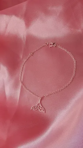 Pulseira rabo de sereia em Prata 925