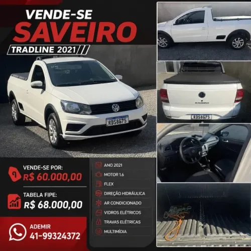 Volkswagen Saveiro Trendline 1.6 T.flex 8V 2021