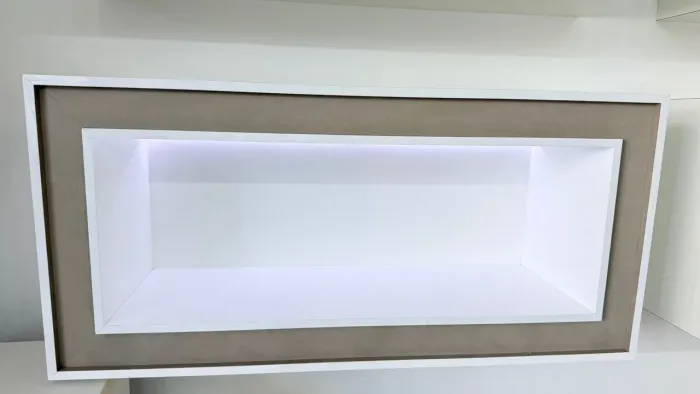 Nicho decorativo em led 