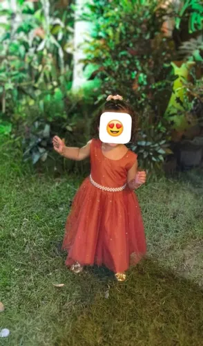 Vendo Vestido infantil Terracota