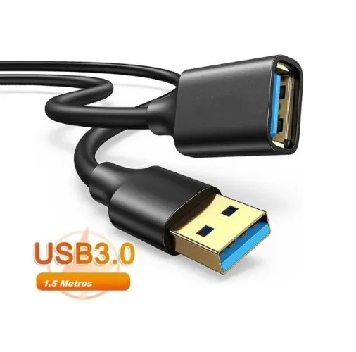 Cabo Extensor Usb 3.0 M/F 1,5 Metros
