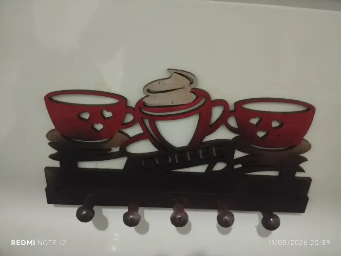 Placa decorativa café ?
