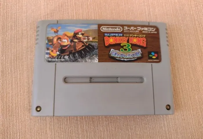 Donkey Kong 3 - Cartucho Original Japonês Super Famicom