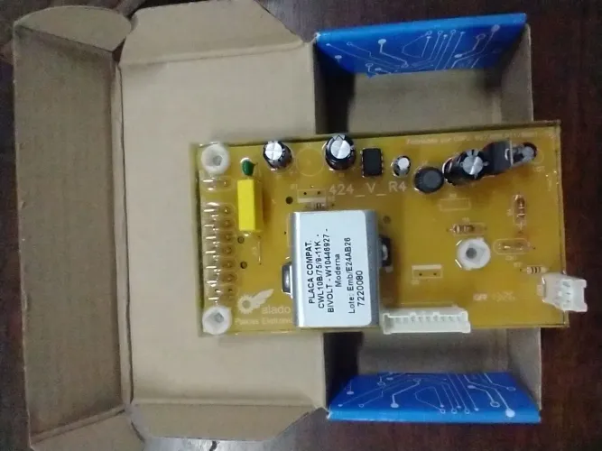 Placa potência lavadora Brastemp BWL11 + timer Airfryer (novos na caixa) 