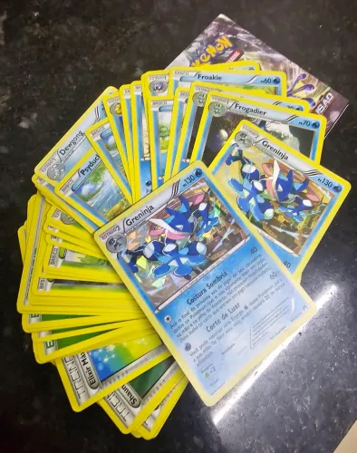 Cartas Pokémon Deck Turbo Colisão de 2016, XY, e perfeito Estado todas Cartas (NM)