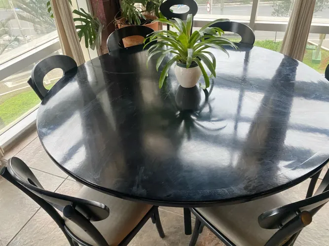 Mesa em madeira Franco Bachot