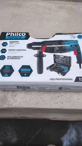 Furradeira martelete PHILCO 900WATS, semi nova, pouquíssimo uso