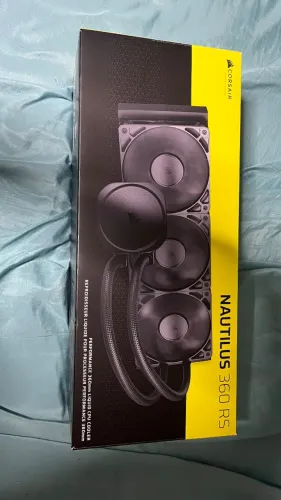 Water Cooler Corsair Nautilus RS Performance 360mm Black Novo Lacrado NF