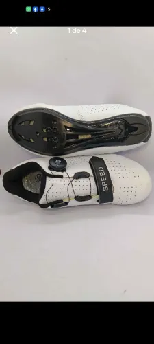 Sapatilha Ciclismo Speed Estrada / Spinning - Nova com Regulagem Rápida<br>Numeração 35