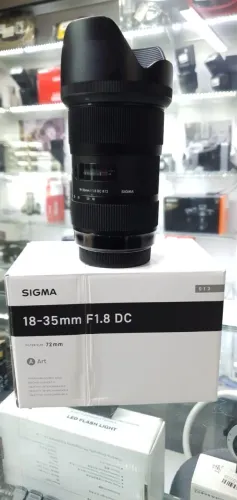 Lente Sigma Art 18-35mm 1.8 para Canon 