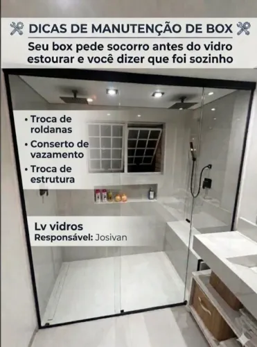 Manutenção box De banheiro 