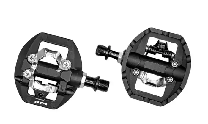 Pedal Clip Plataforma Rolamento com tacos spd - Produto Novo e na caixa