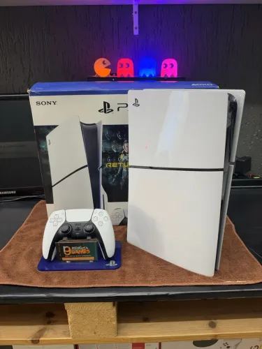 PlayStation 5 Slim Físico - Garantia - Aceito Trocas