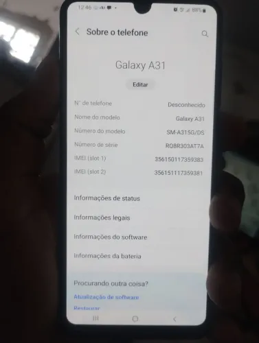 Galaxy a31