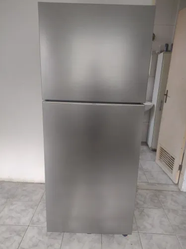 Geladeira Samsung Duplex RT38 Evolution com SmartThings AI Inox Bivolt 393L.    1 a uso