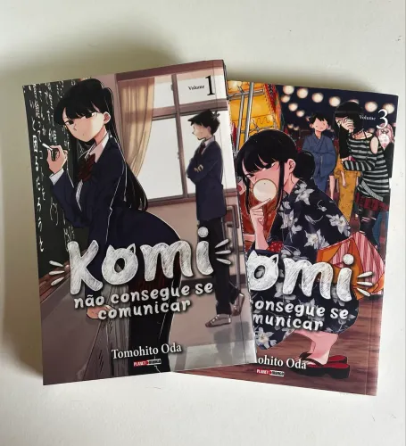 Komi não consegue se comunicar: volume 1 e 3