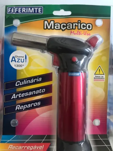 KIT Profissional: Maçarico Alta Potência + Refil Gás - Novo na Embalagem - Excepcional!!