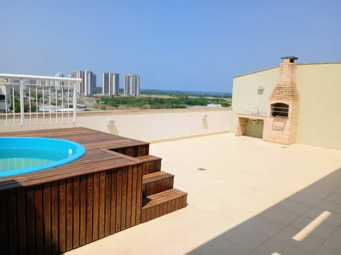 COBERTURA A VENDA NA BARRA DA TIJUCA COM 3 QUARTOS VISTA MAR