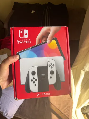 Nitendo Switch OLED Branco Novo na Caixa Completo