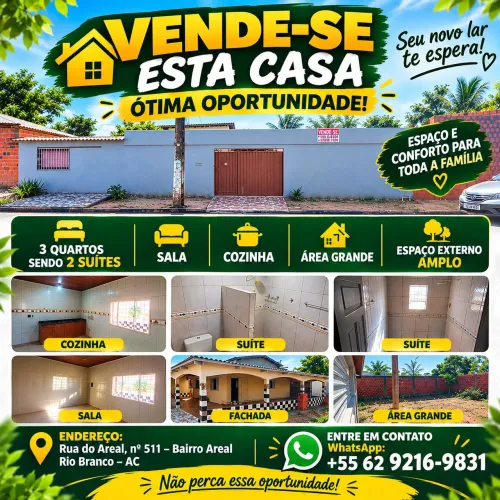 Casa a venda, aberto a negociação