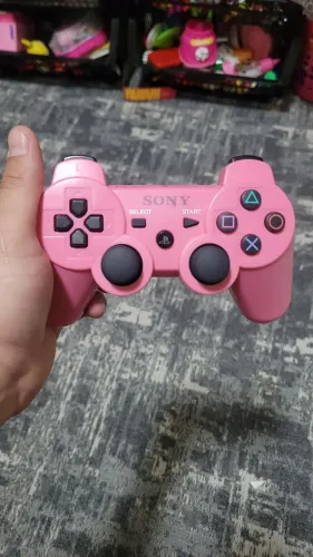 Controle ps3 rosa