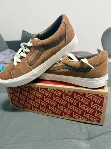 Tênis Vans sk8 low suede brown Novo