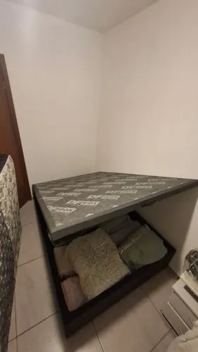 Cama Box Baú & Colchão
