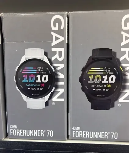 Relógio Garmin Forerunner 70 Preto ou Branco