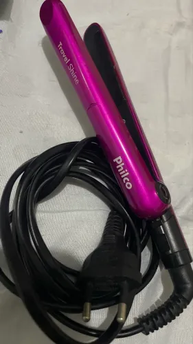 Prancha pequena de cabelo