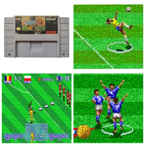 Super Star soccer deluxe SNES