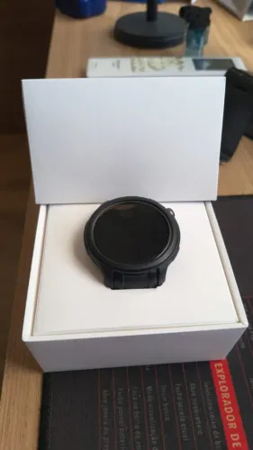 Título: Smartwatch Amazfit Balance 46mm Preto Meia-noite - Impecável (Venda/Troca)