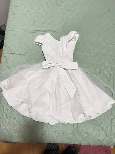 Vestido branco social infantil