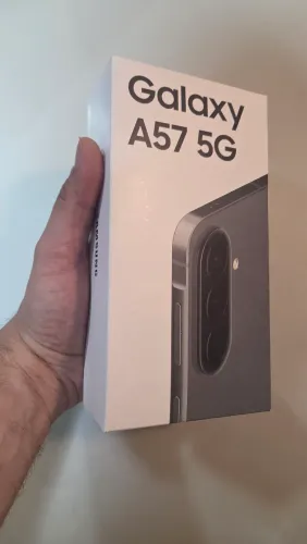 Galaxy A57 5G 128GB Cinza Zero Lacrado - Nota Fiscal e Garantia Samsung