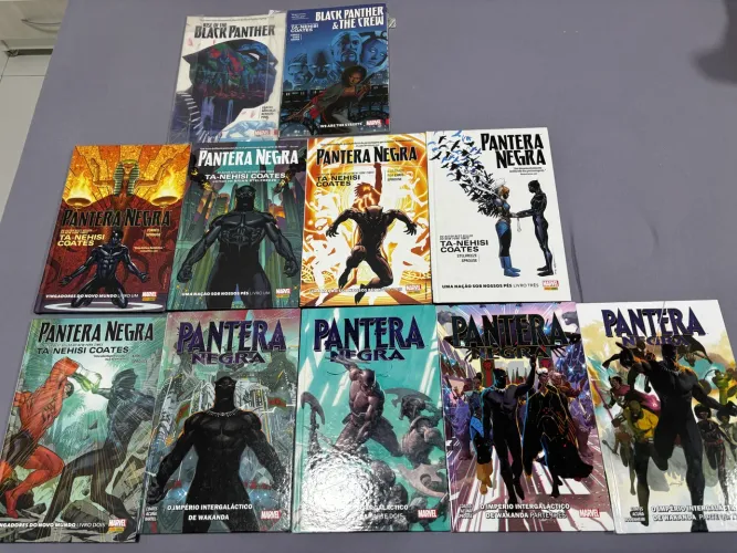 Pantera Negra - Fase Tanehishi Coates completa - 11 edições