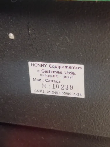 Catraca Henry biometria semi nova
