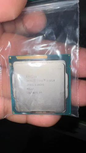Processador Intel i3 3220 3a geração lga 1155 grátis pasta termica