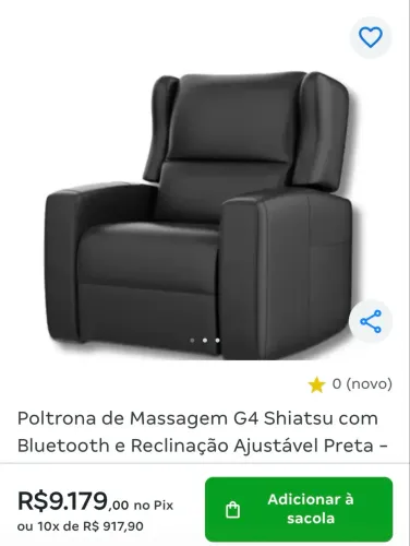 Poltrona de massagem 