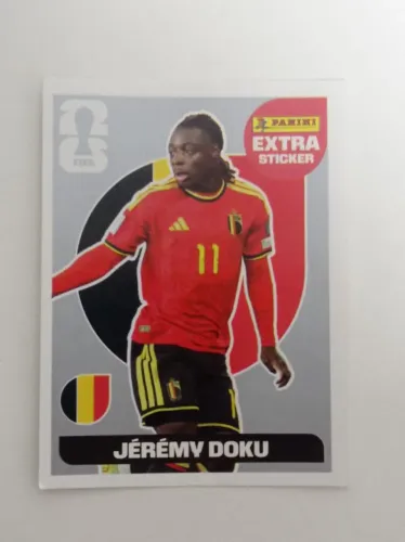 VENDO Figurinha Extra PRATA - Jeremy Doku