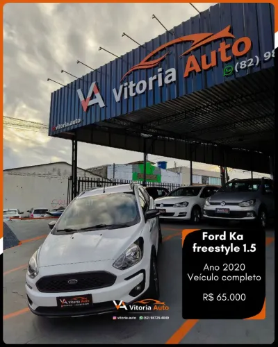 Ford KA 1.5 Freestyle 12V Flex 5P Aut. 2020