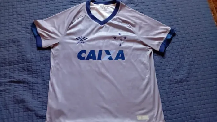 Camisa Cruzeiro 2018 Umbro cinza