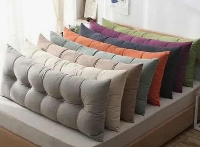 Almofadas de encosto para cama somente sob encomenda 