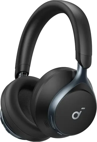 Soundcore Space One da Anker, Headset Bluetooth 5.3 com Cancelamento de Ruído.